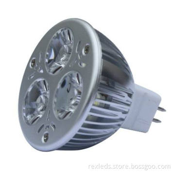 High Power G5.3 270lm Mr16 Led Spot Light Bulb, Rex-b002 Ip20 3w Led Spot Lamps